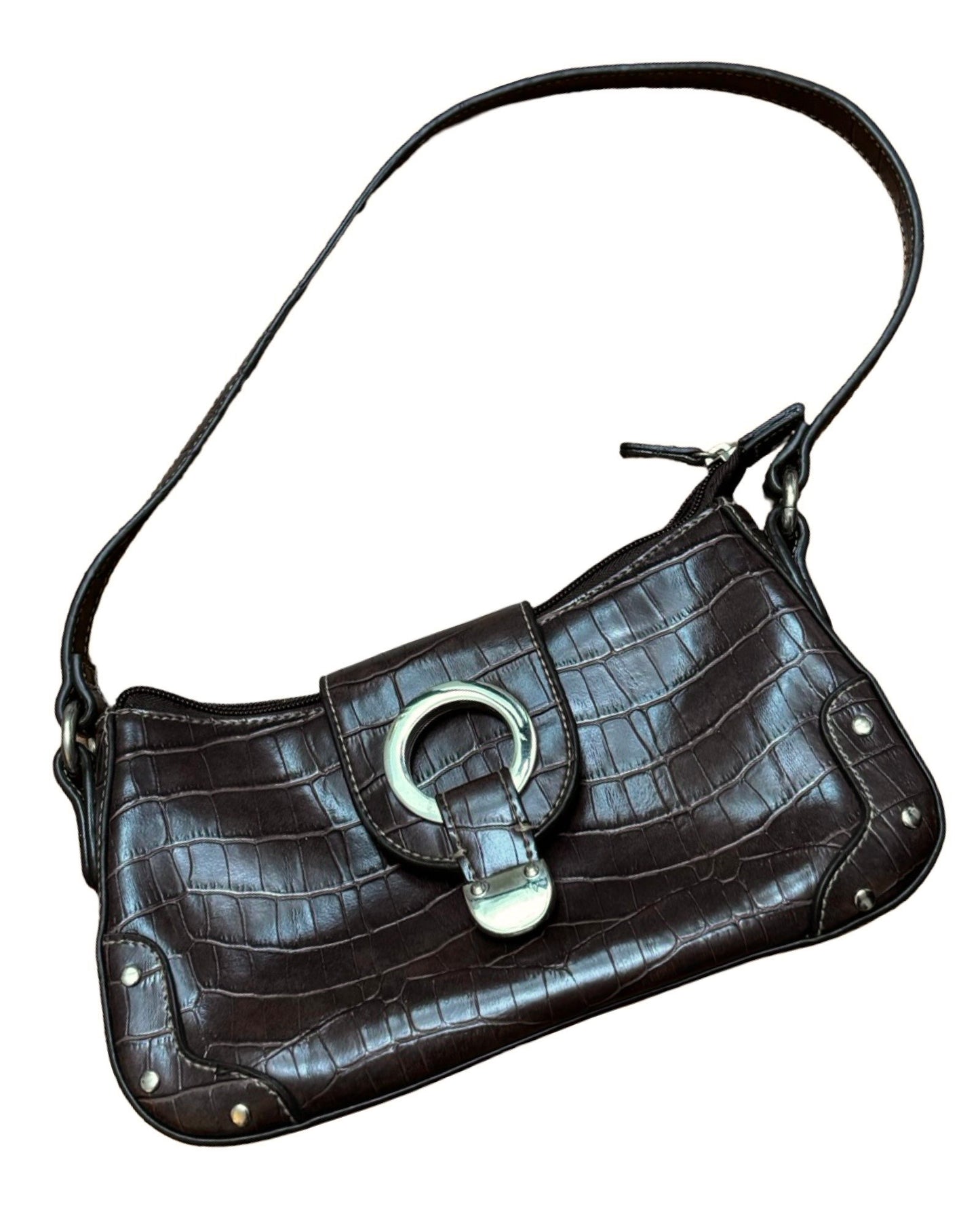 Brown 90's Leather Purse