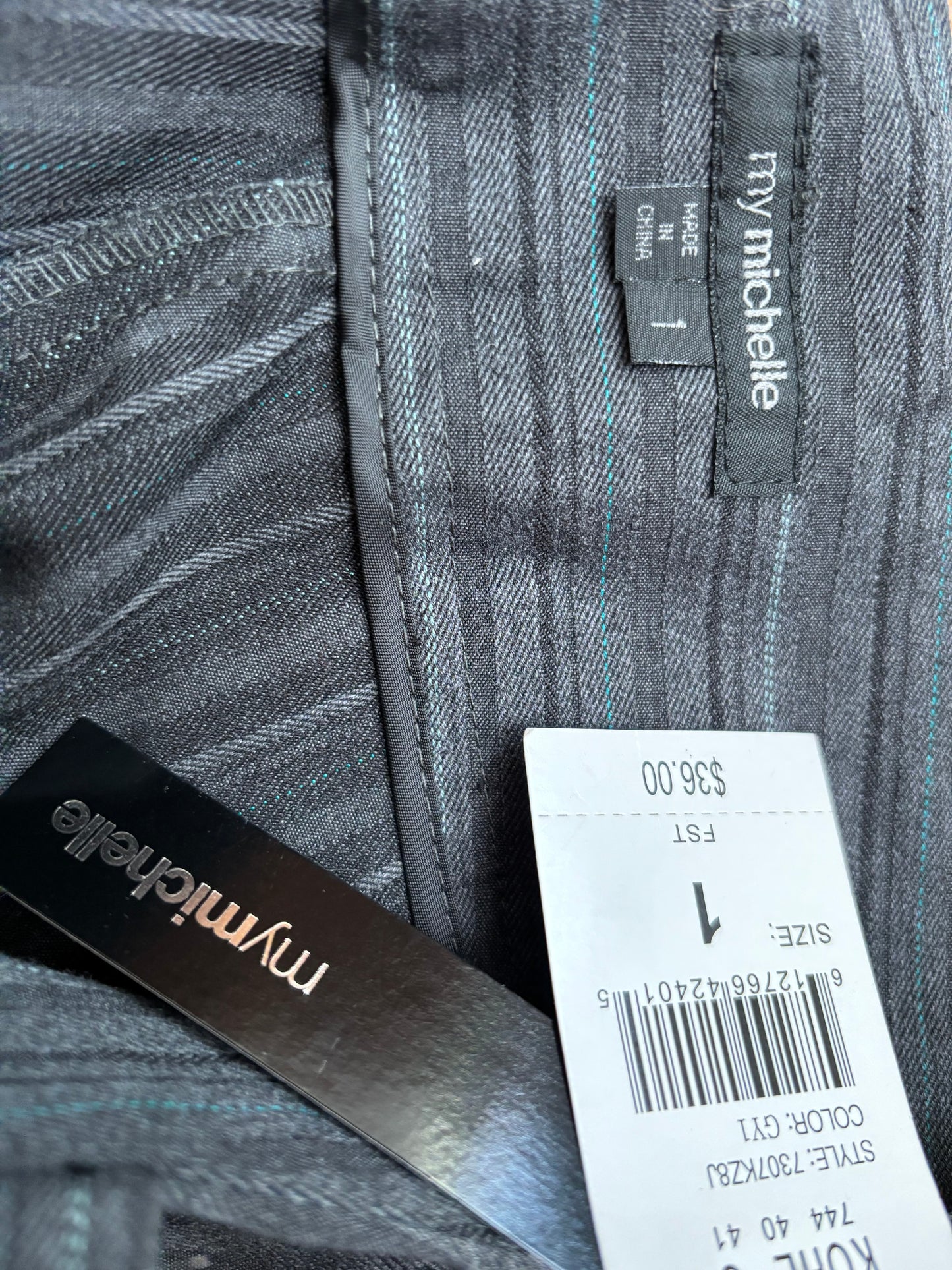 My Michelle 00's Pinstripe Pant | Size 28" Waist