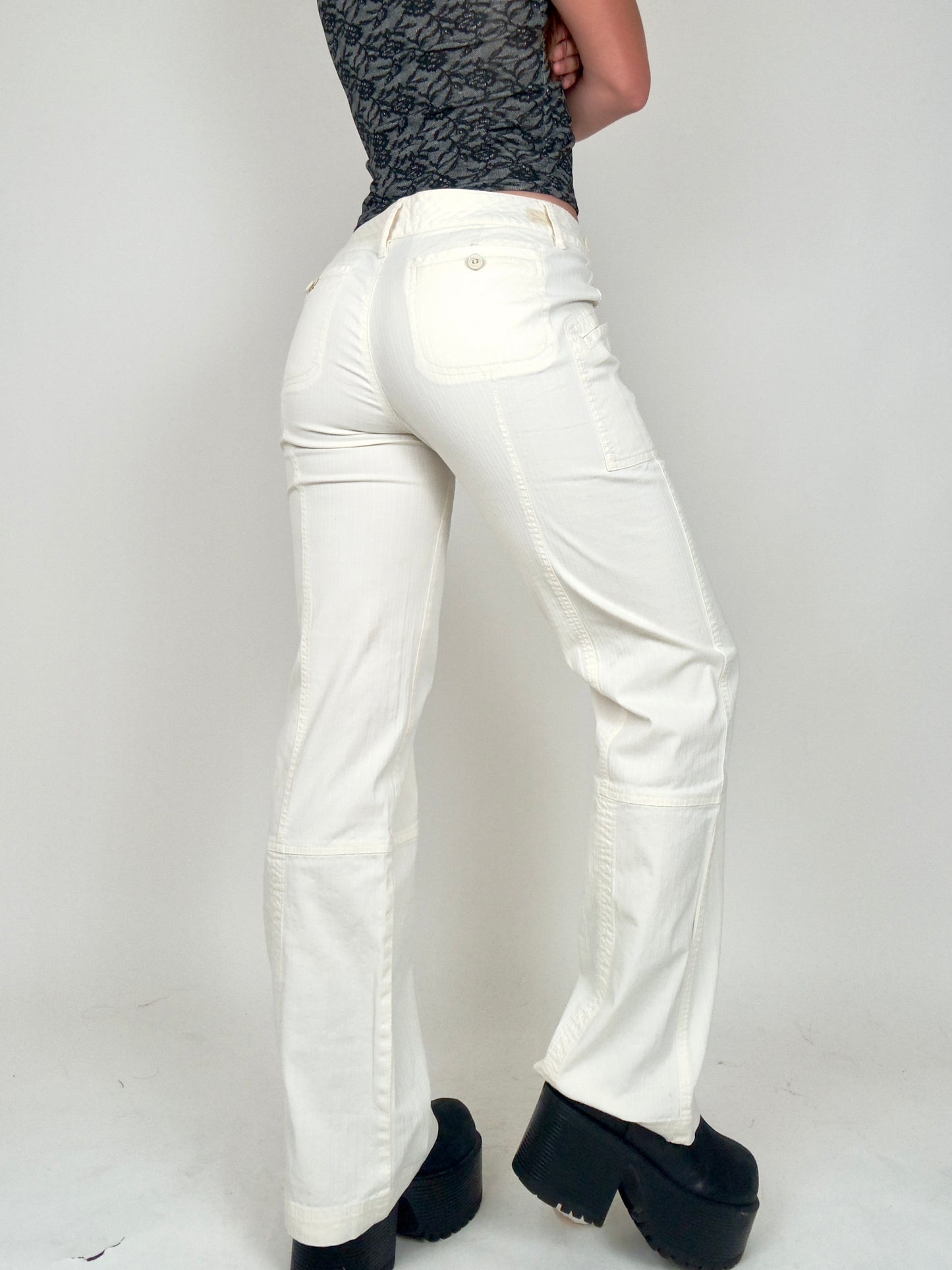 White Cargos | Size S