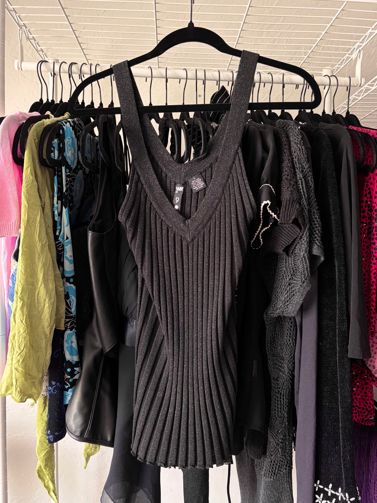 9000 00's Silk Top | Size L