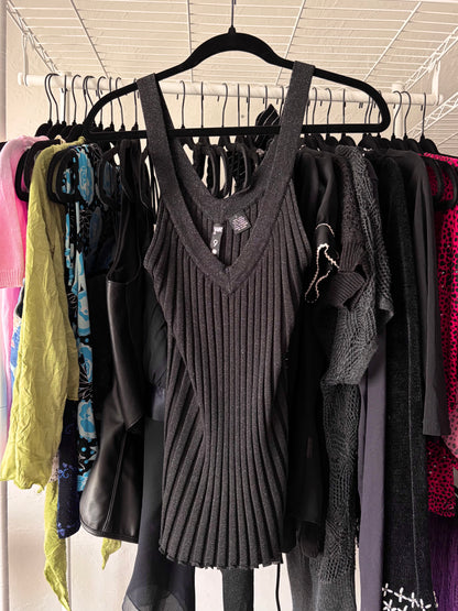 9000 00's Silk Top | Size L