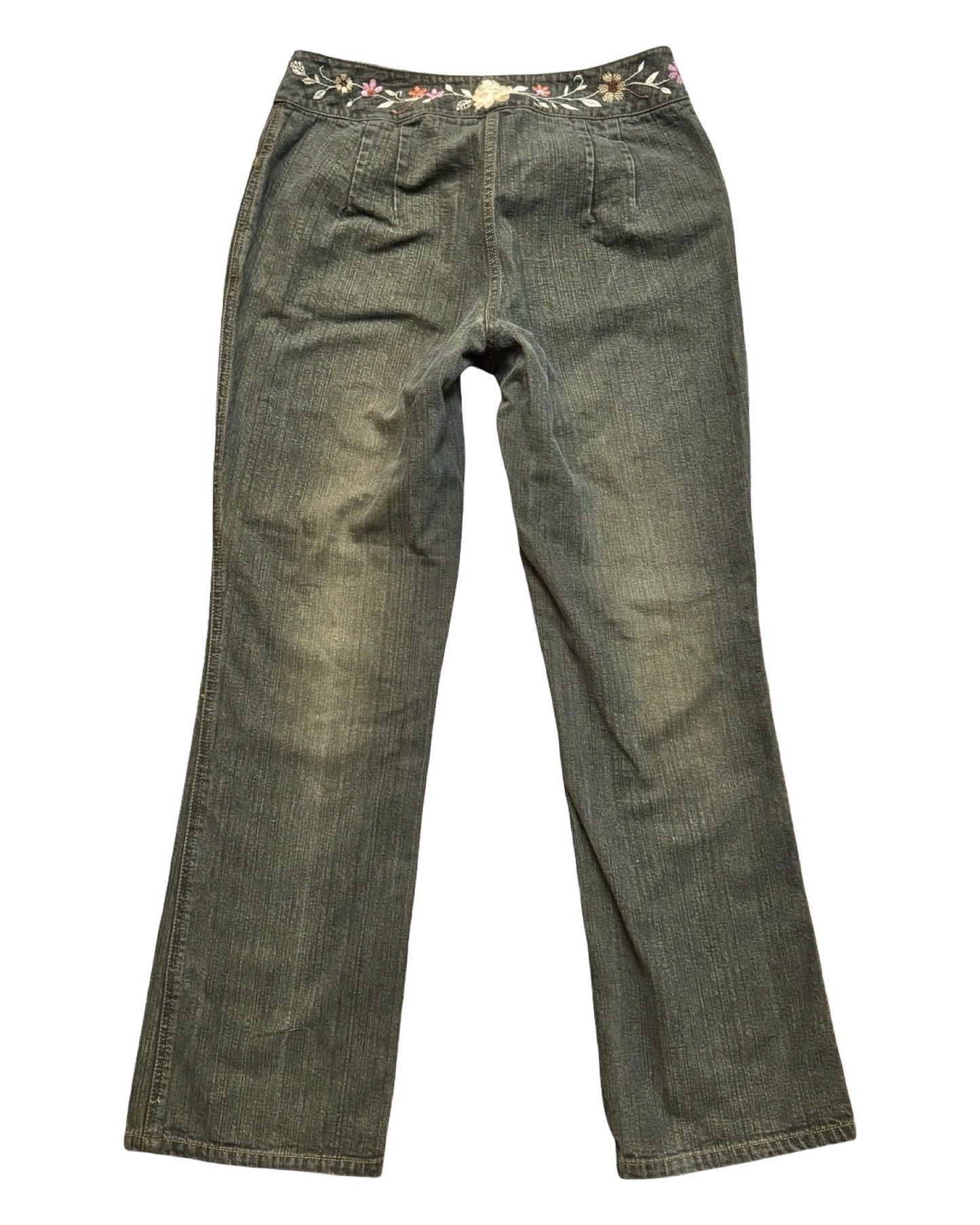 Apostrophe 90's Embroidered Jean | Size 30" Waist