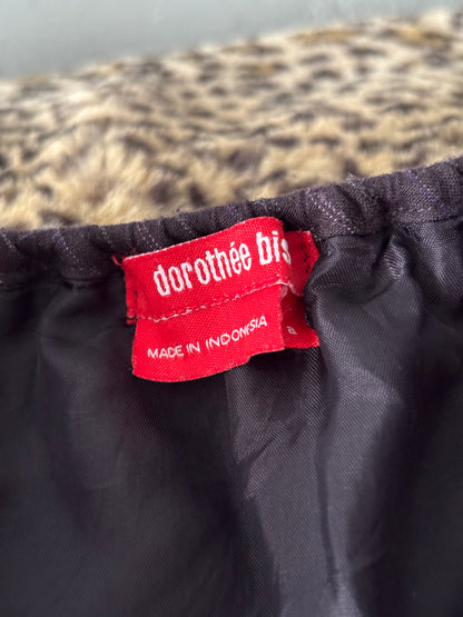 Dorothée 00's Pinstripe Skirt | Size XS