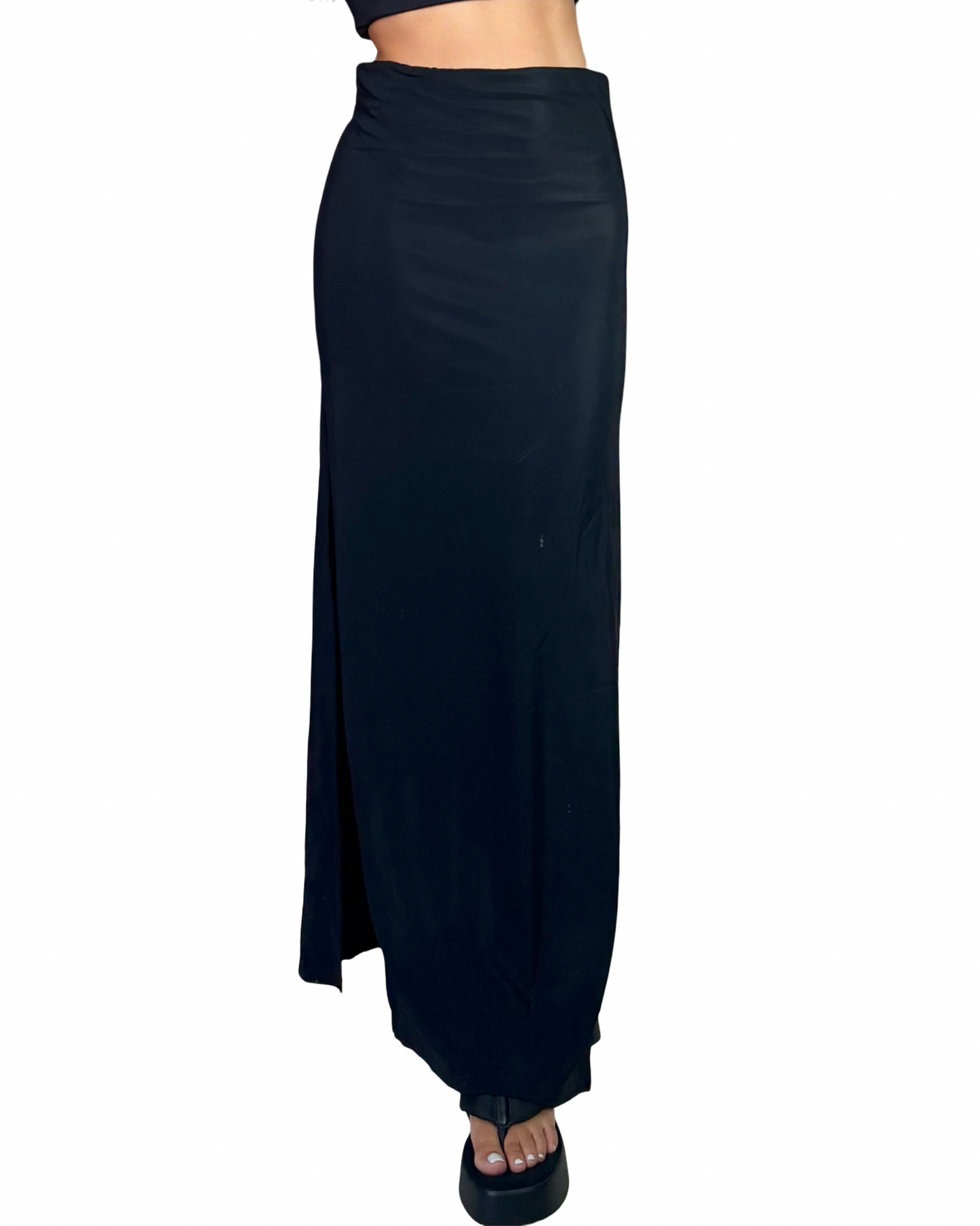 Beware Black Maxi | Size 28” waist