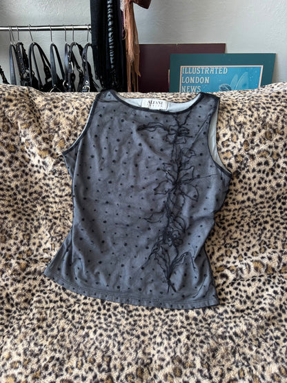 Alfani 90's Mesh Top | Size S