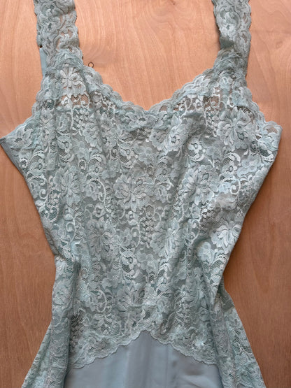 Delicates 80’s Blue Slip | Size M