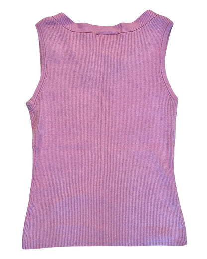 Pink 00’s Knit Tank | Size S