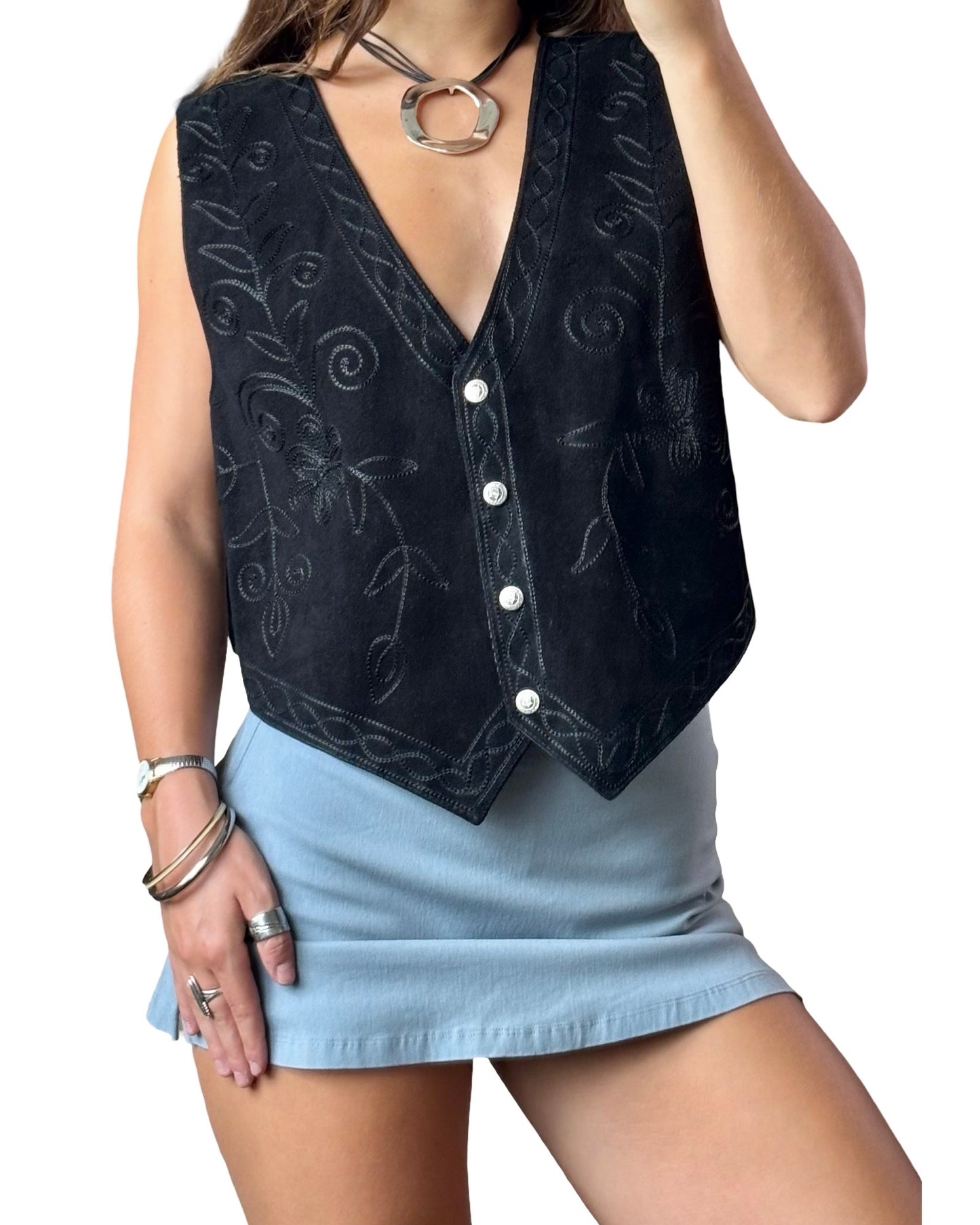 Northwest Leather Vest | Size M