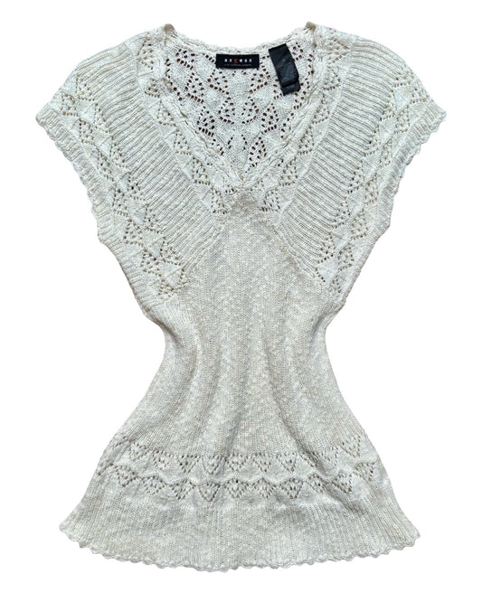 Axcess 00's Crochet Top | Size M