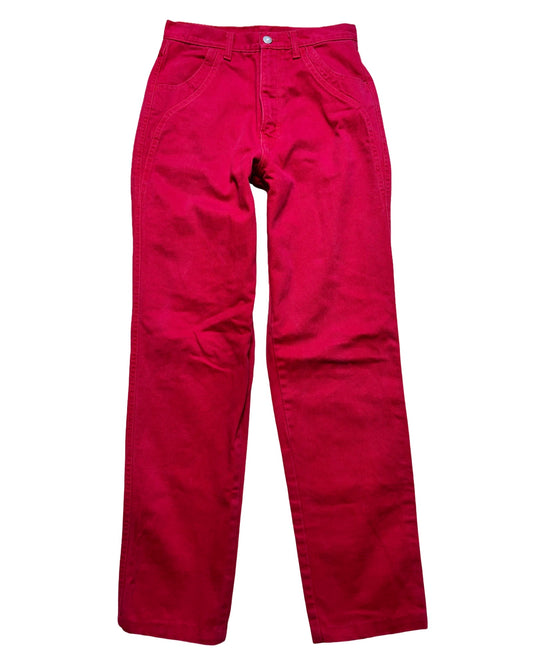 Wrangler Bare Back Red Jeans | Size 27” waist