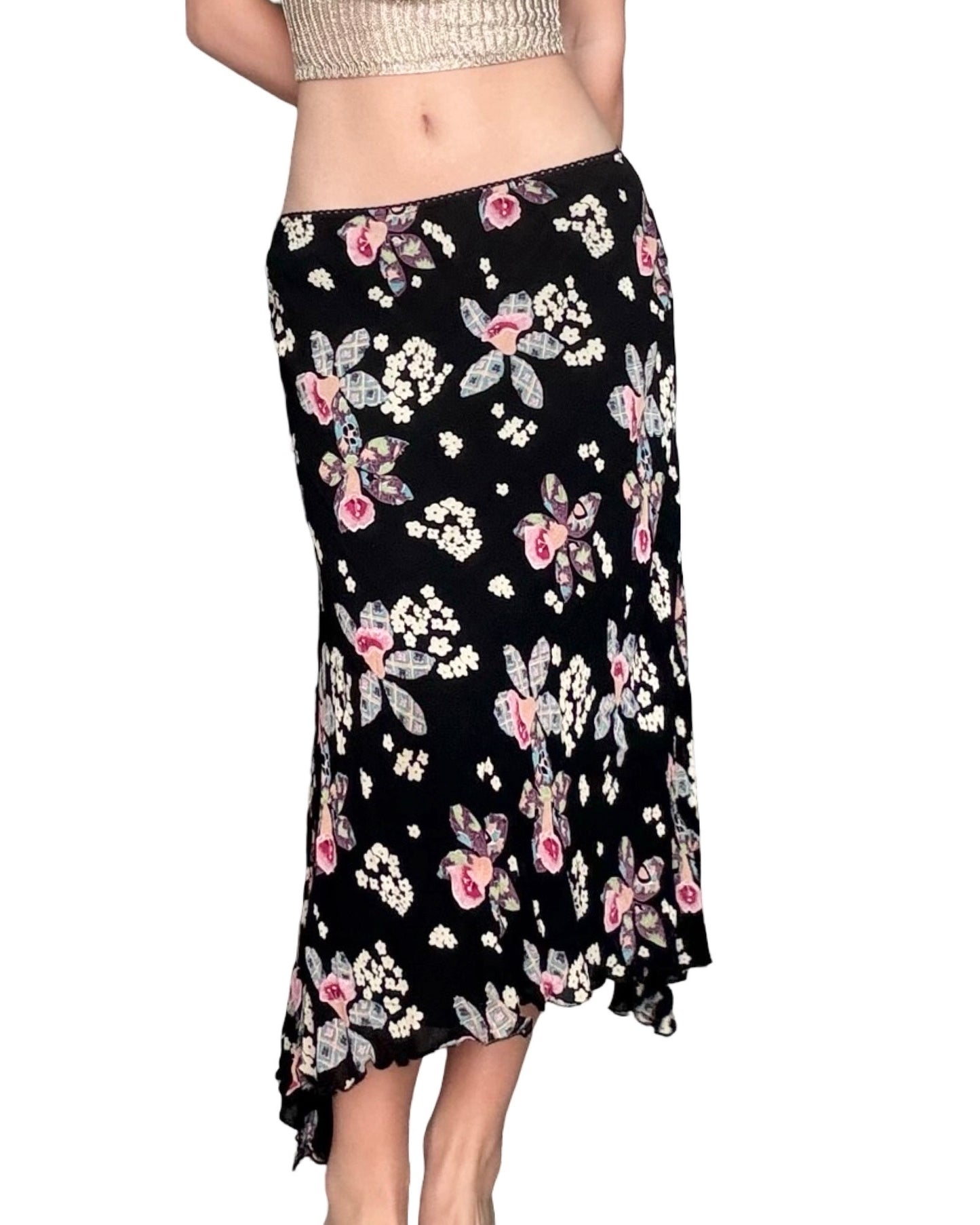 Angie 00's Mesh Skirt | Size 26" Waist