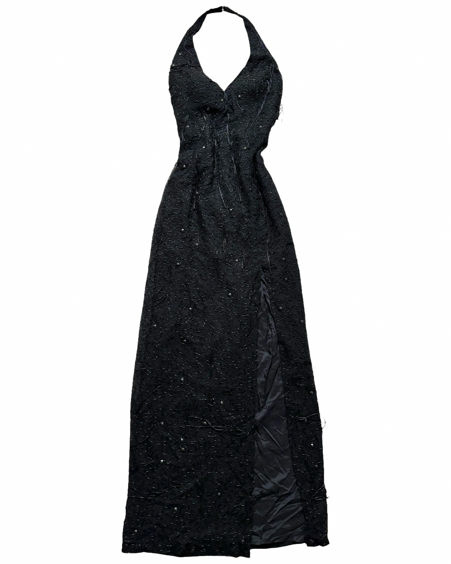 Niteline Silk Beaded Gown | Size 4