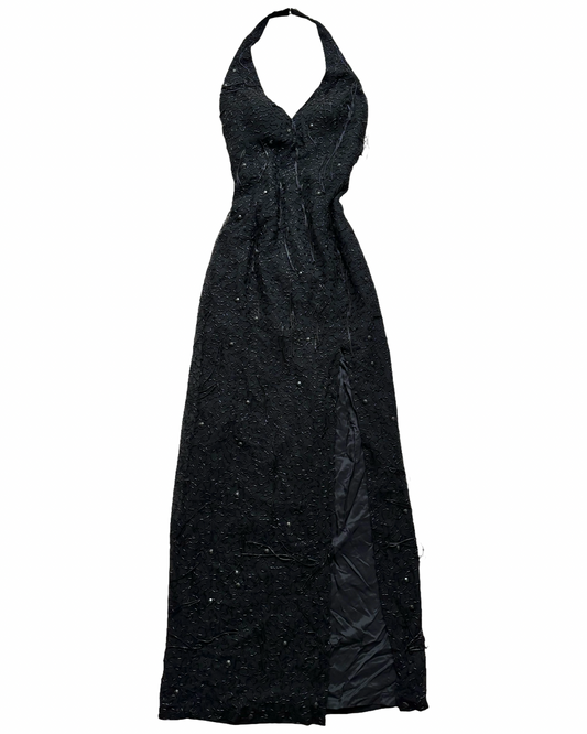 Niteline Silk Beaded Gown | Size 4