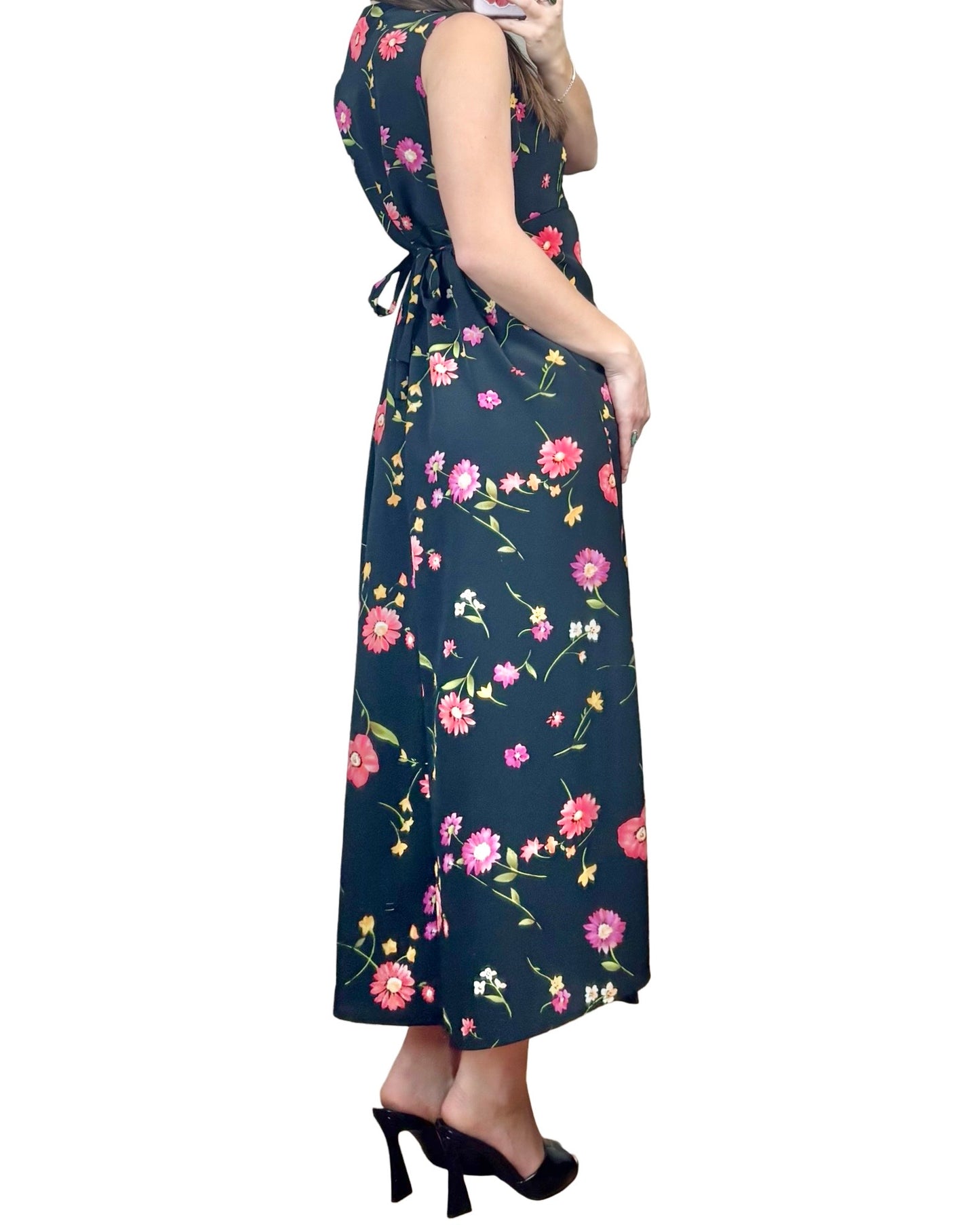 Metro 90's Tie Back Dress | Size M