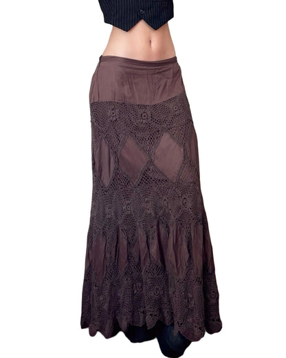 Willi Smith 00's Crochet Skirt | Size 31" Waist