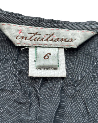 Intaitions 00's Silver Maxi Skirt | Size 30" Waist