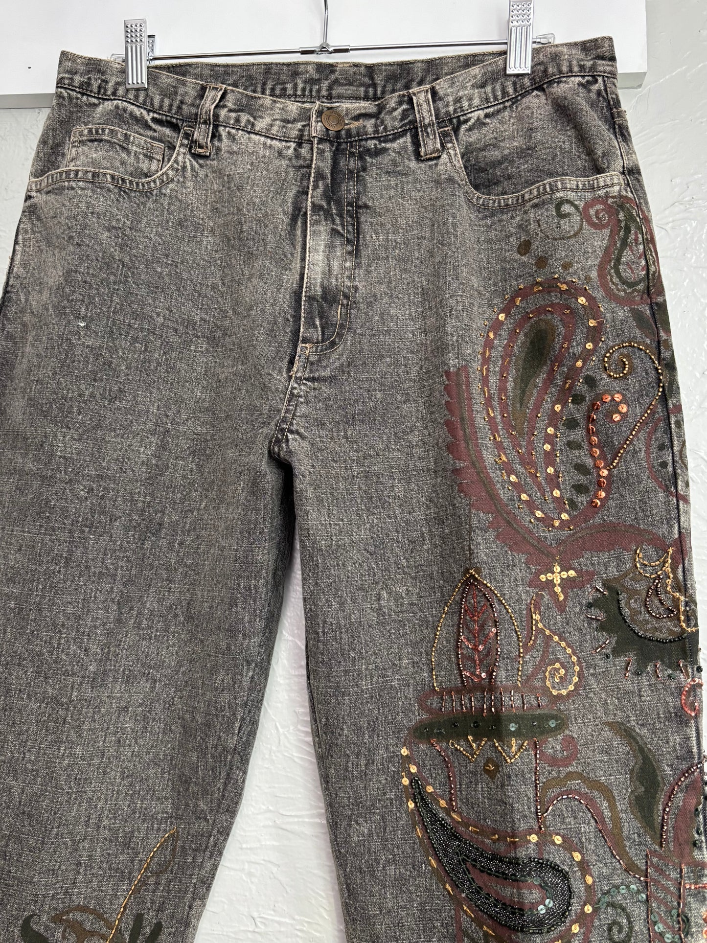 Chico's 00's Printed Jean | Size 32" Waist