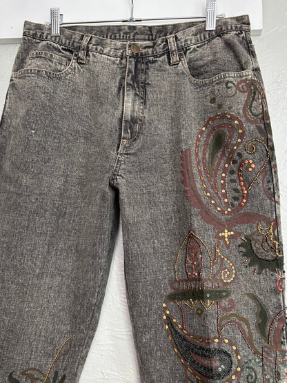 Chico's 00's Printed Jean | Size 32" Waist