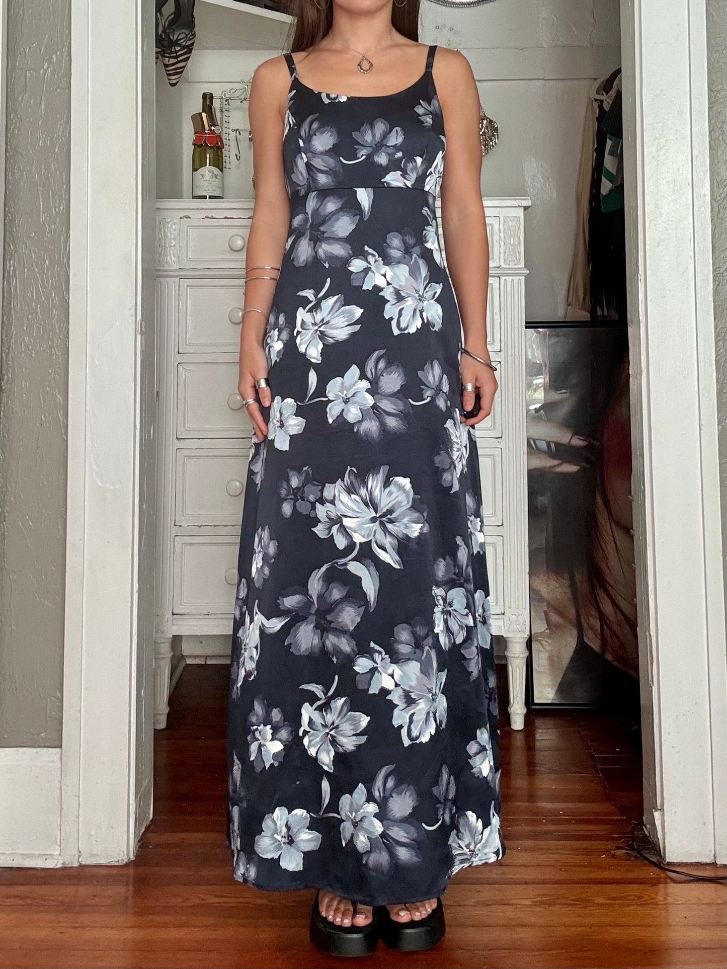 Whimsy 90's Tie Back Dress | Size M