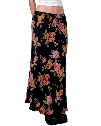 Adriana Papéll 90's 100% Silk Skirt | 28" Waist