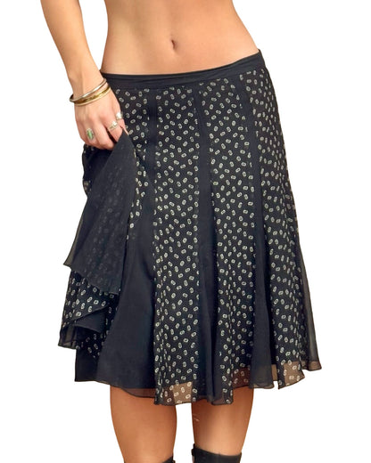 Ann Taylor 00's Silk Skirt | Size 30" Waist