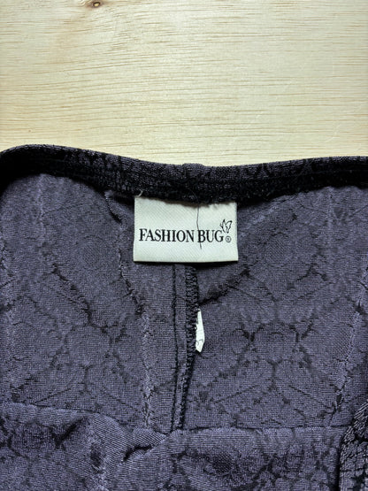 Purple 90’s Slinky Skirt | Size 28” waist