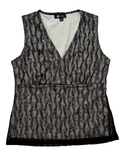 AB Studio Mesh Top | Size M