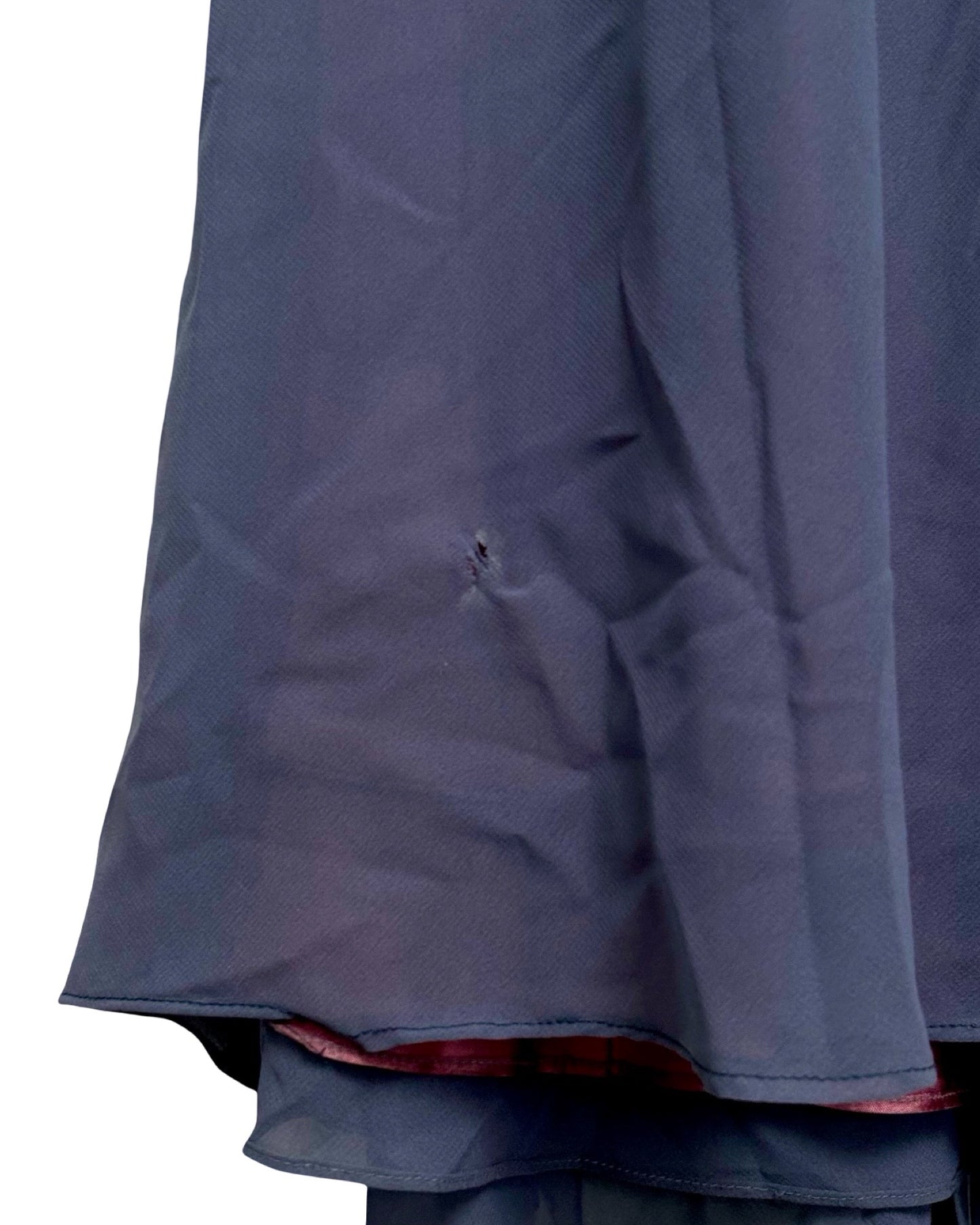 Purple 90's Embellished Mesh Gown | Size 9/10