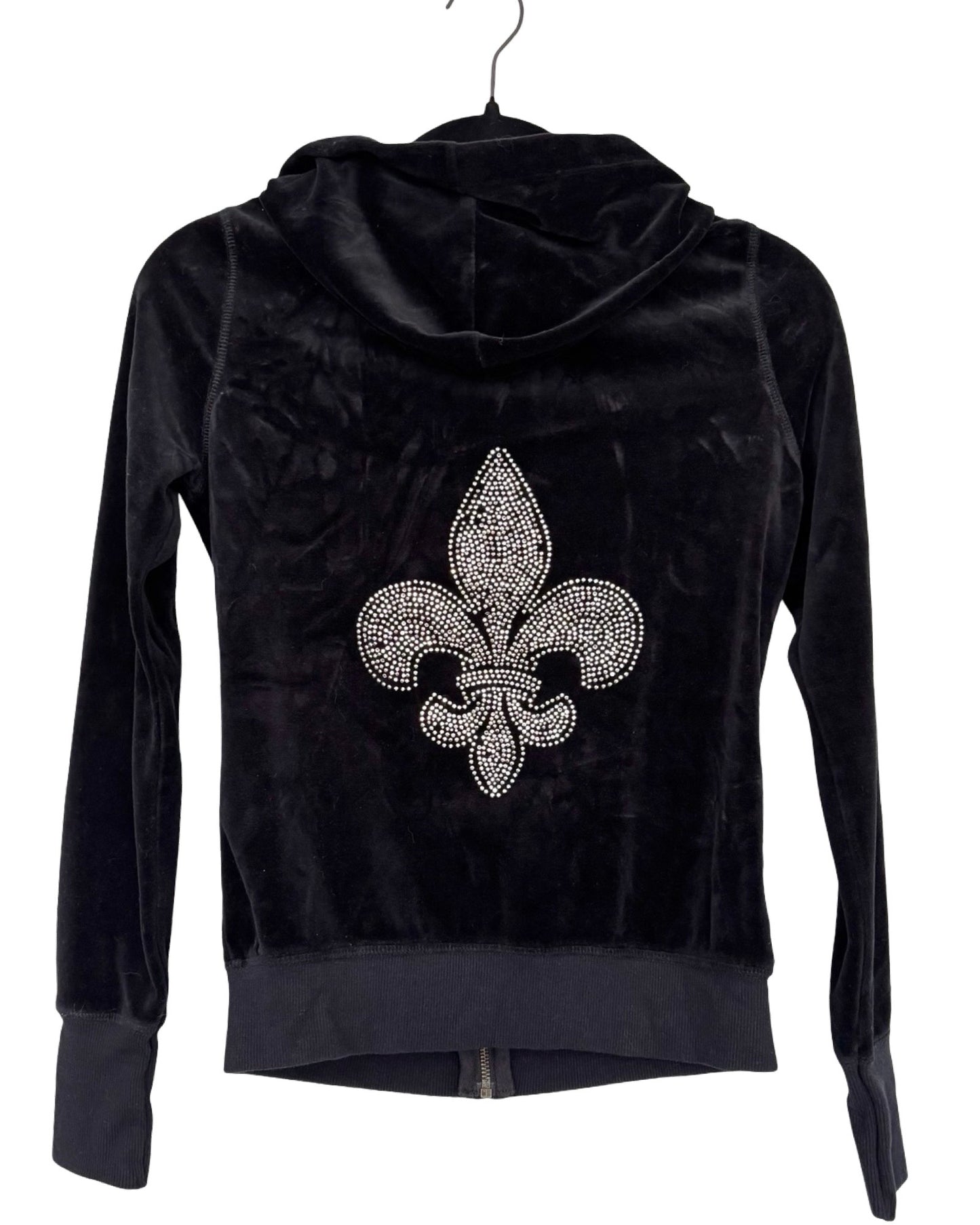 Jenni 00's Velvet Zip Up | Size S