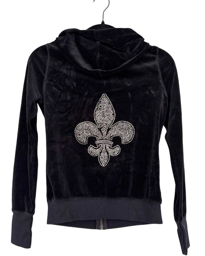 Jenni 00's Velvet Zip Up | Size S