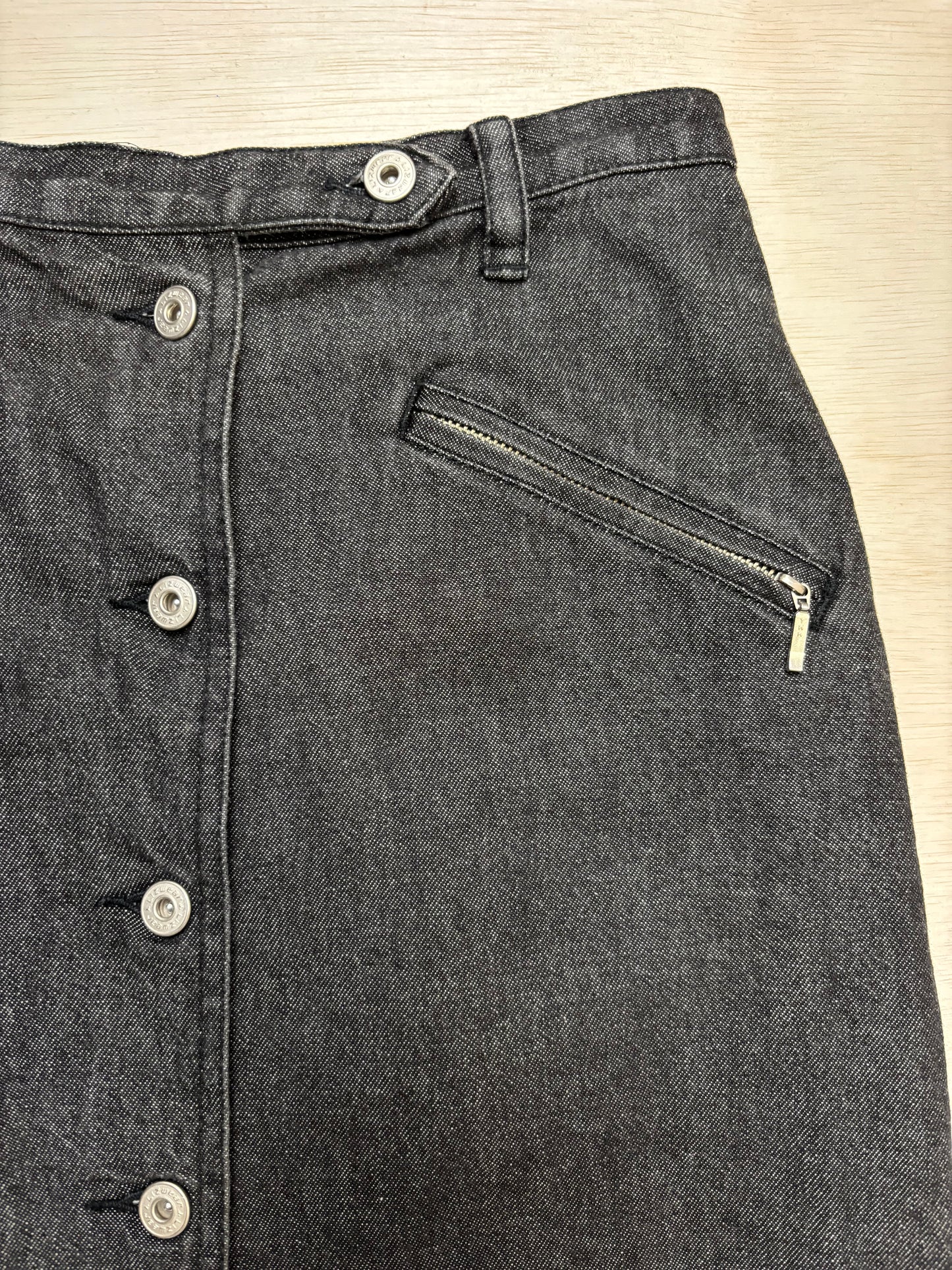 Liz Sport 90’s Jean Skirt | 26” Waist