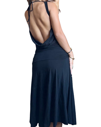 Velvet Torch 90’s Backless Dress | Size L