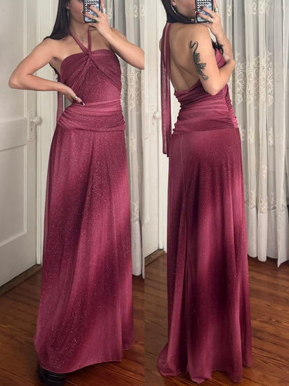 Y2K Ombre Gown | Size XL