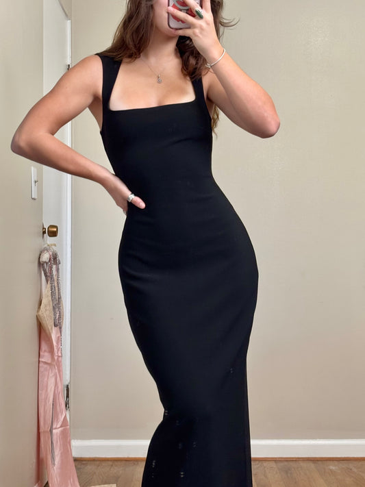 Meshki Black Maxi Dress | Size XS