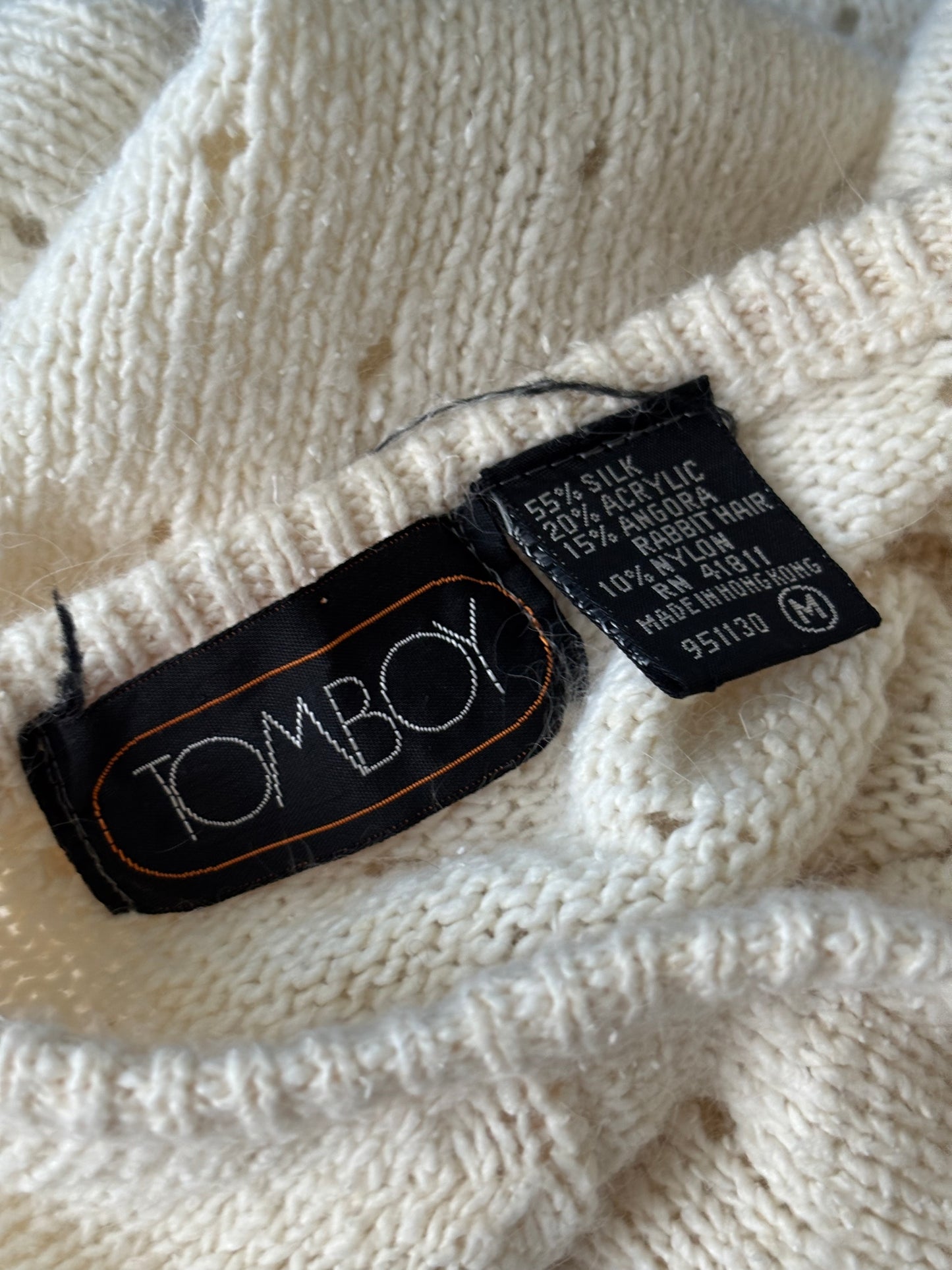 Tomboy 80's Silk Knit | Size S/M