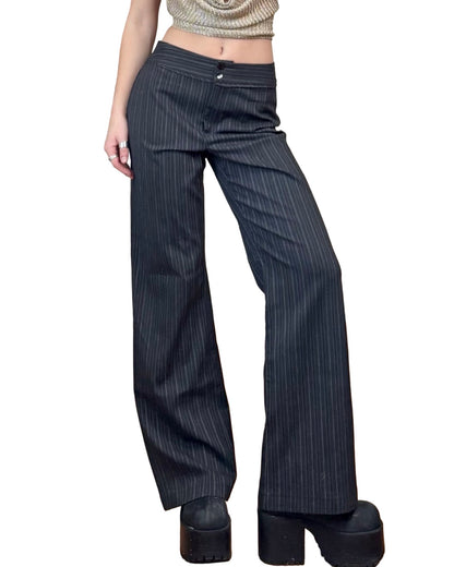Chico's 00's Pinstripe Pant | Size 28” Waist