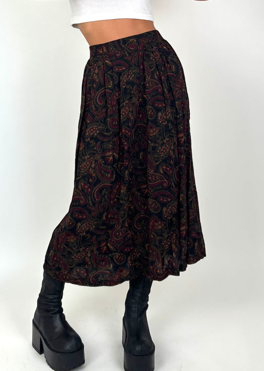 Scarlett Paisley Maxi | Size 25” waist