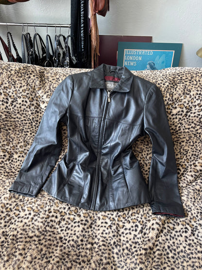 Wilson's 90's Leather Jacket | Size S