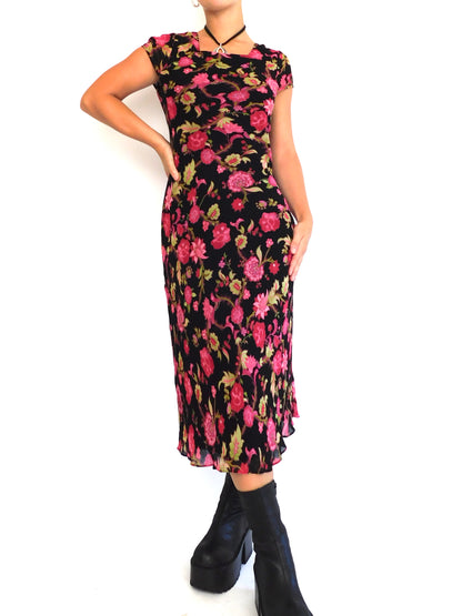 Caroline Floral Midi | Size M