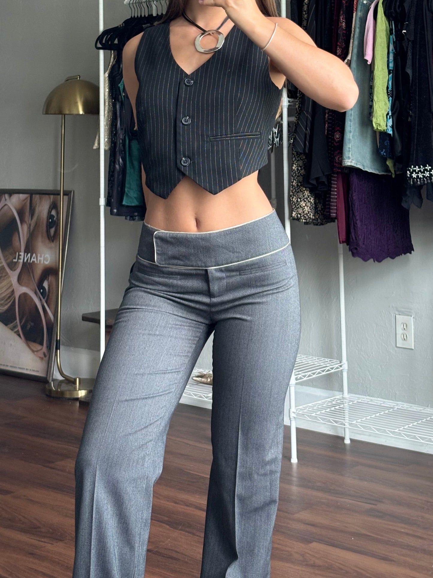 Bebe 00's Low Rise Pants | Size 4