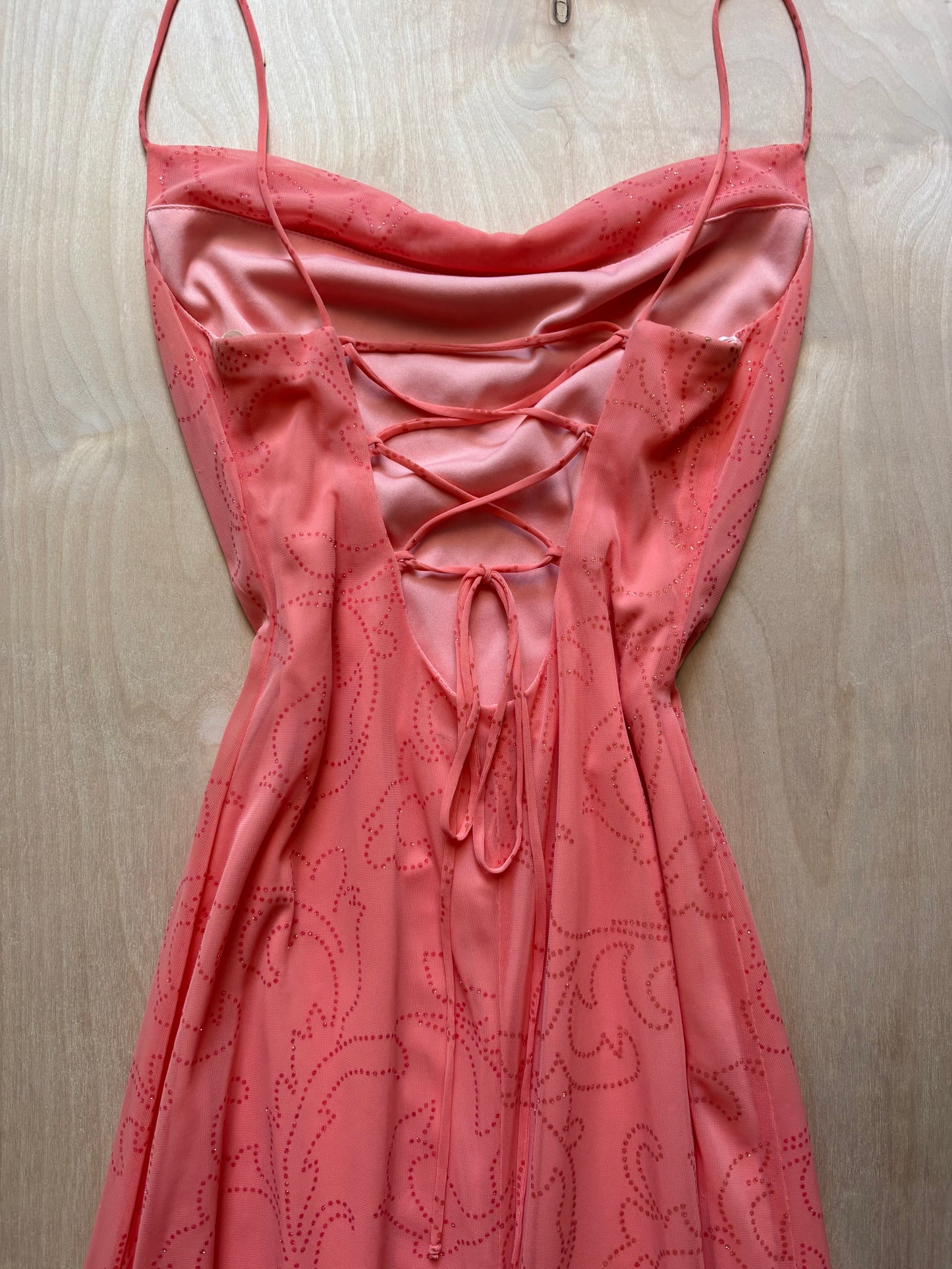 B. Smart Lace Up Gown | Size S