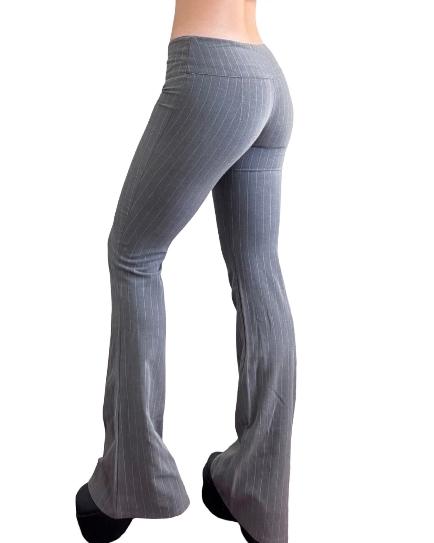 East of LA 90's Belted Pinstripe Pant | Size 1