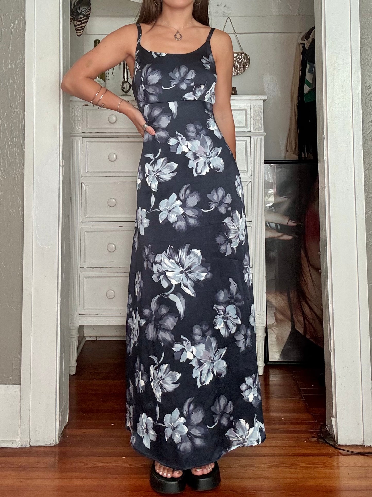 Whimsy 90's Tie Back Dress | Size M
