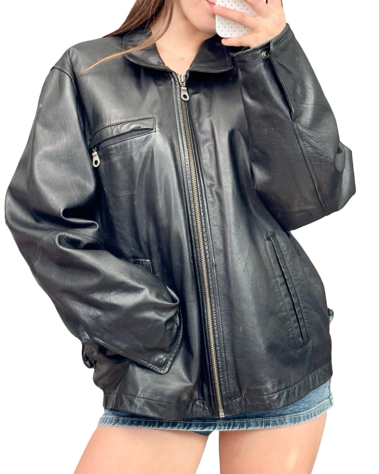 Wilsons 90’s Leather Jacket | Size M