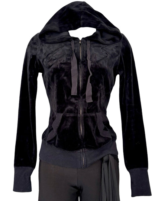 Jenni 00's Velvet Zip Up | Size S