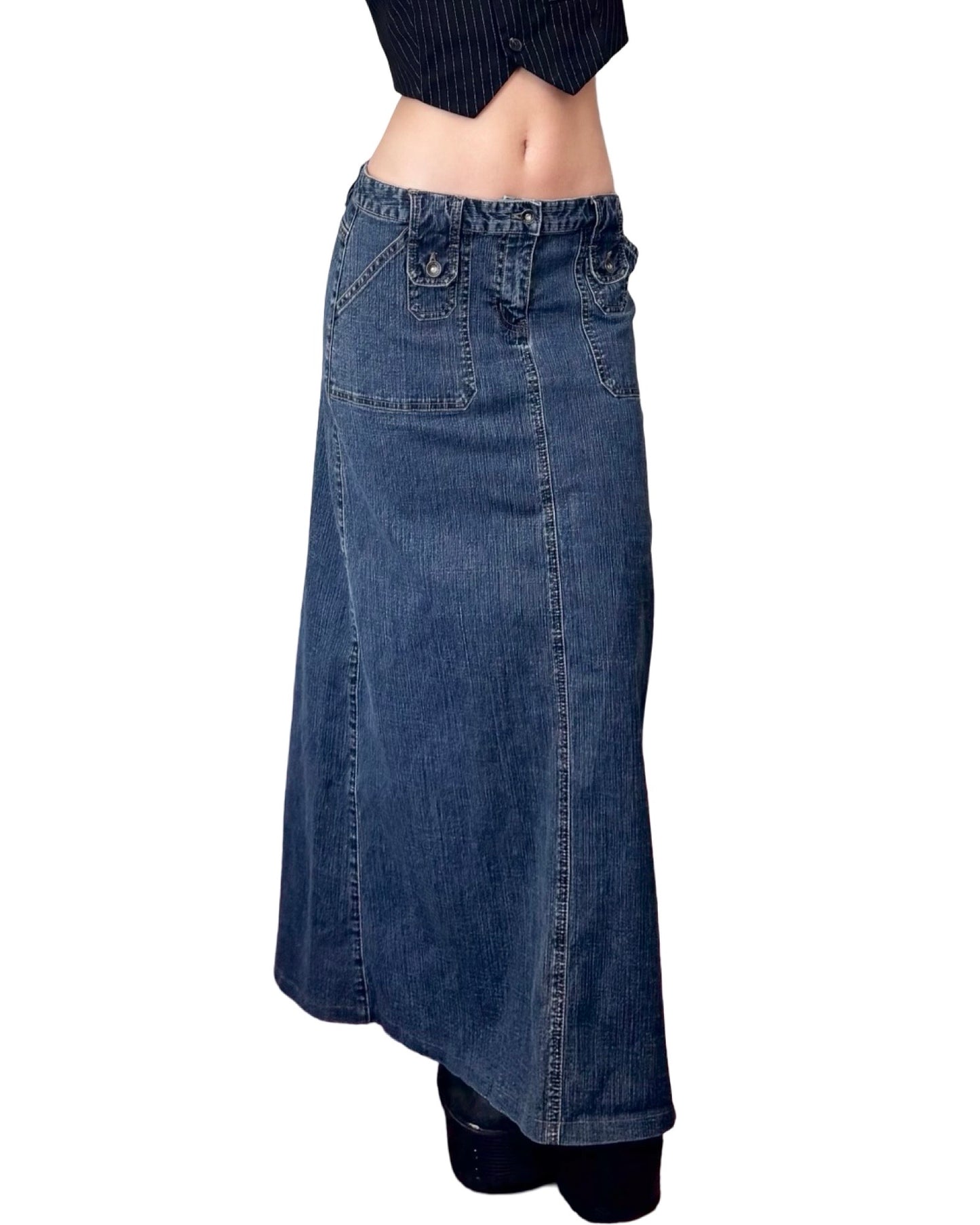 DKNY 00's Jean Skirt | Size 30" Waist