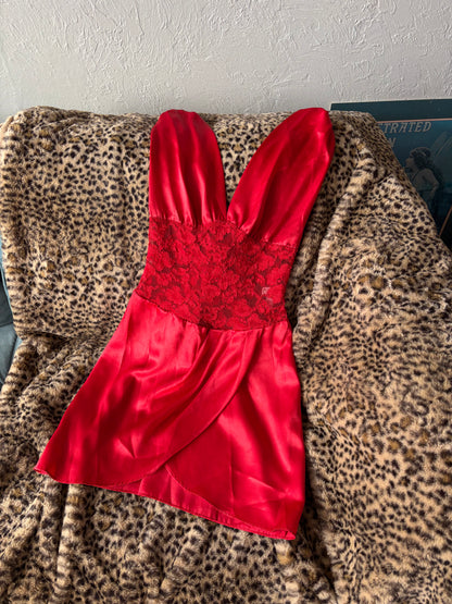 Josie 00's Lace Slip Dress | Size M