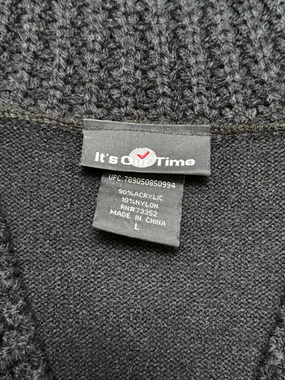 It’s Our Time 00’s Belted Knit | Size L