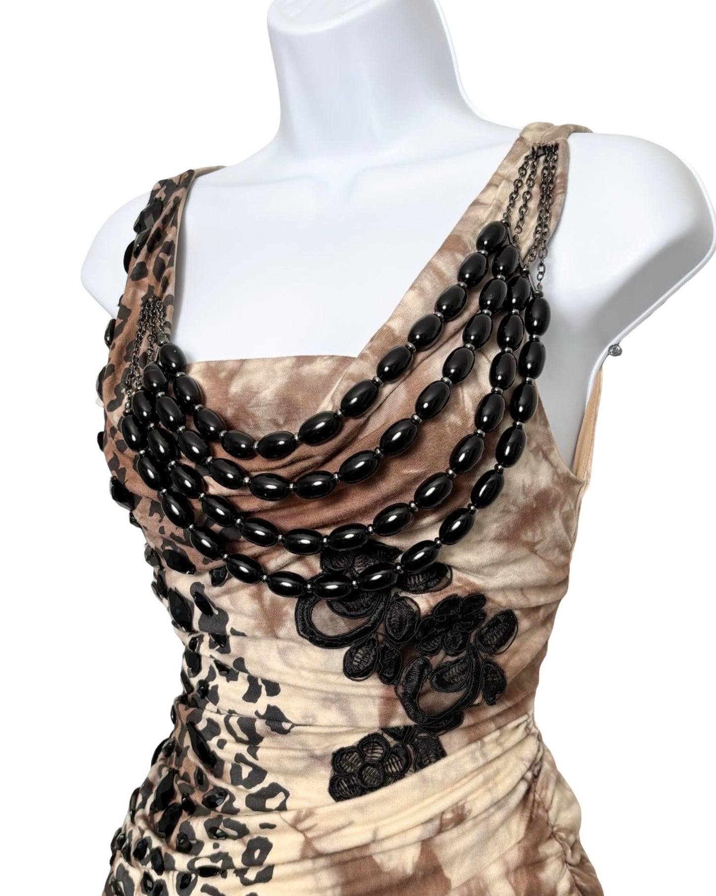 Kimikal 00's Ruched Party Dress | Size S