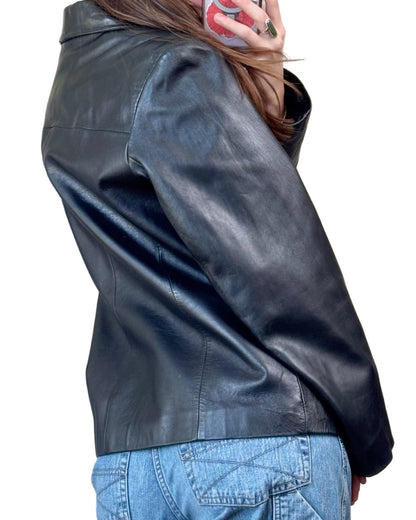 Mossimo 90's Leather Jacket | Size L